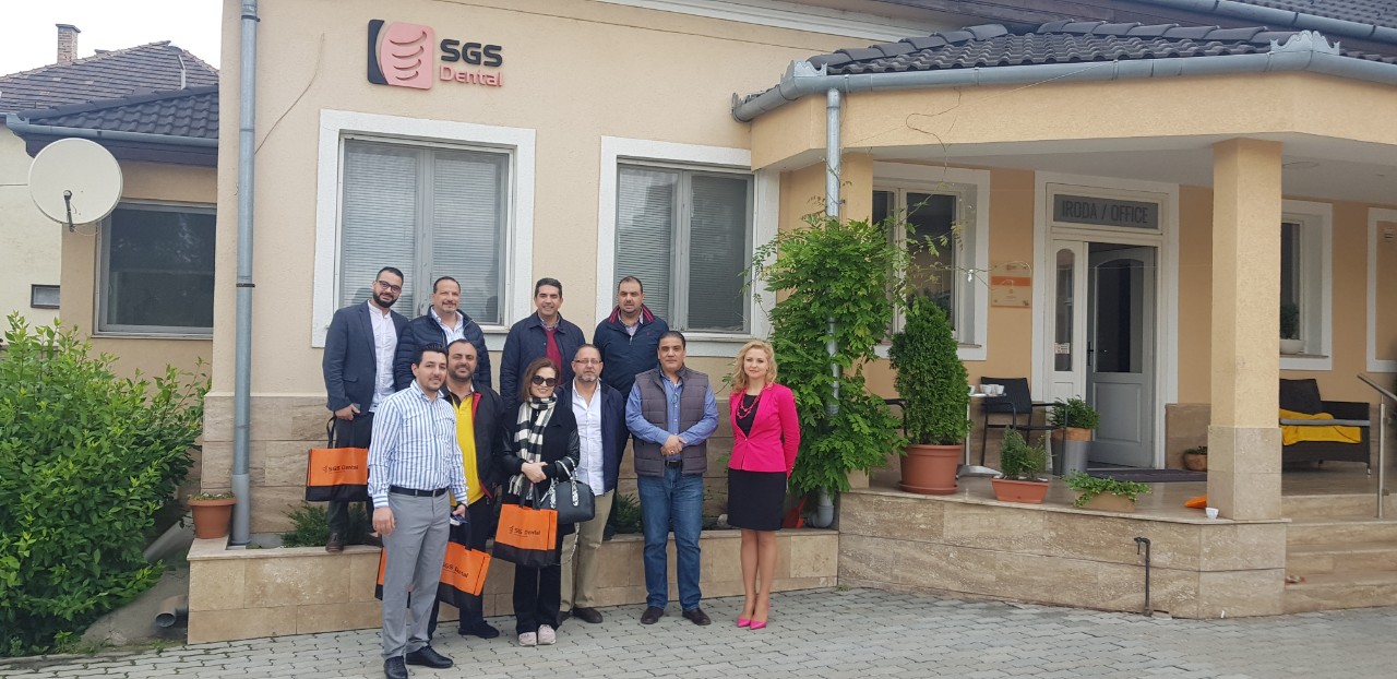 Jordanian dentist factory visit